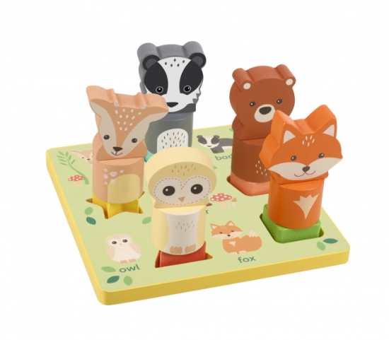 Imagine Puzzle 3D cu animale,