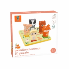 Imagine Puzzle 3D cu animale,