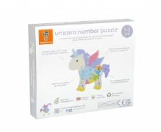 Imagine Puzzle din lemn unicorn,
