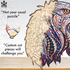 Imagine Puzzle lemn Vultur