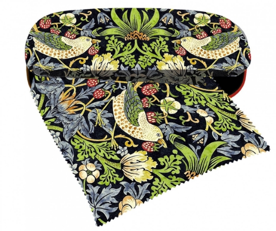 Imagine Etui cu textil si protectie ochelari, William Morris