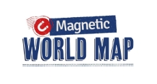 Imagine Harta Lumii Magnetica