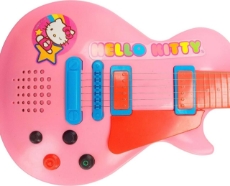 Imagine Set chitara si microfon roz Hello Kitty