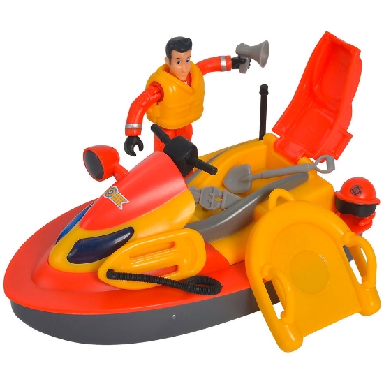 Imagine Jet ski Fireman Sam Juno 16 cm cu figurina si accesorii