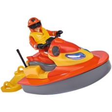 Imagine Jet ski Fireman Sam Juno 16 cm cu figurina si accesorii