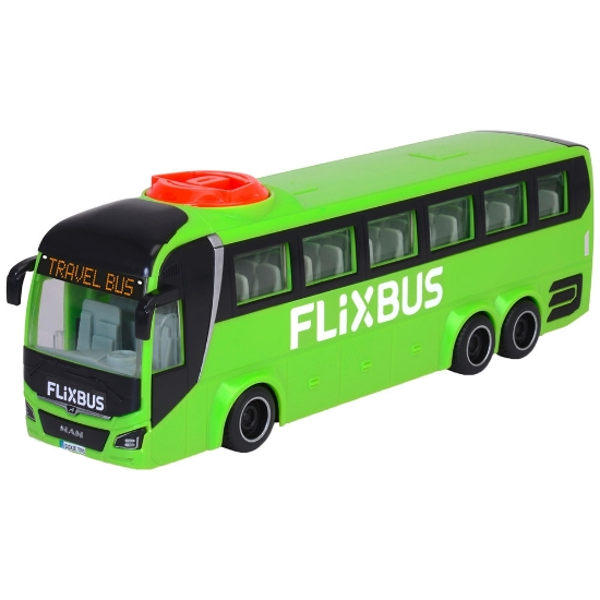 Imagine Autobuz MAN Lion's Coach 26,5 cm Flixbus verde