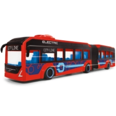 Imagine Autobuz Volvo City Bus 40 cm rosu