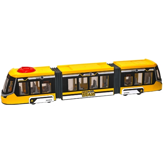 Imagine Tramvai Siemens City Tram 41,5 cm galben