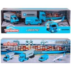 Imagine Set MAERSK Logistic cu 4 vehicule