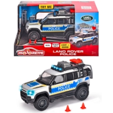 Imagine Masina de politie Land Rover cu lumini si sunete