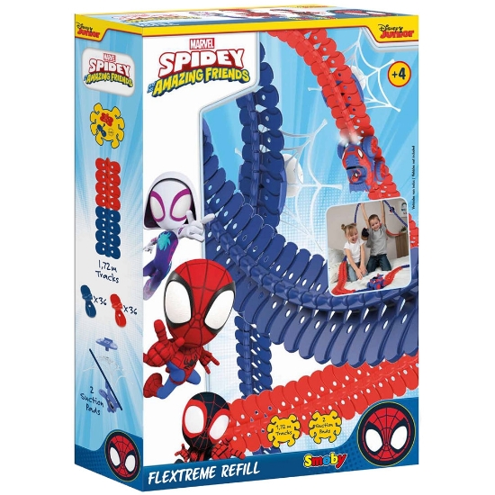 Imagine Set de extensie pentru pista Spidey FleXtreme Refill circuit de curse