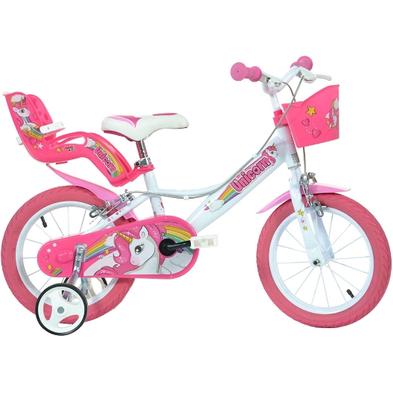 Imagine Bicicleta copii Dino Bikes 14' Unicorn