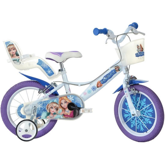 Imagine Bicicleta copii Dino Bikes 16' Snow Queen