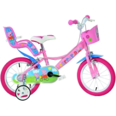 Imagine Bicicleta copii Dino Bikes 14' Peppa Pig