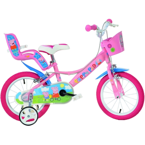 Imagine Bicicleta copii Dino Bikes 14' Peppa Pig