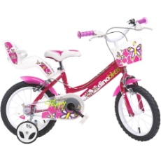 Imagine Bicicleta copii Dino Bikes 14' Flappy fuchsia