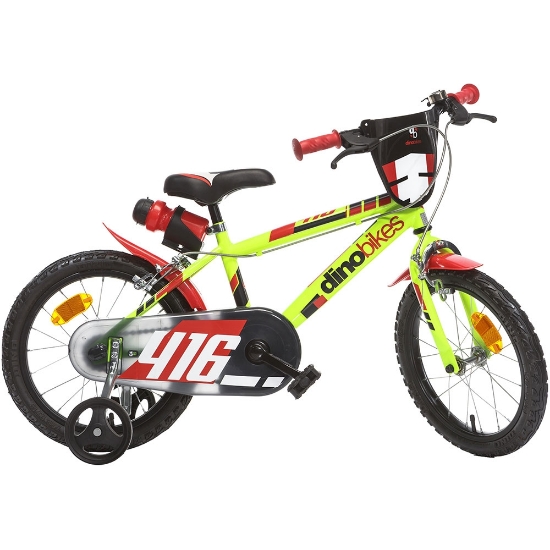 Imagine Bicicleta copii Dino Bikes 16' 416 galben