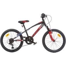 Imagine Bicicleta copii Dino Bikes 20' MTB baieti Sport negru cu 6 viteze si suspensie