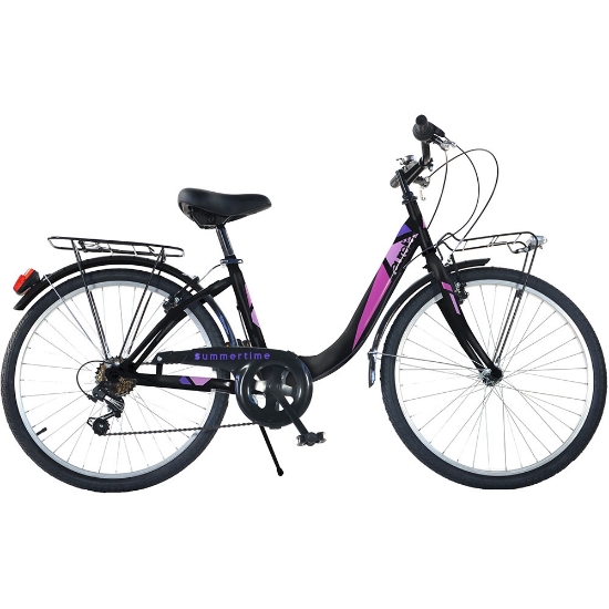 Imagine Bicicleta Dino Bikes 24' City Summertime negru