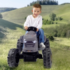 Imagine Tractor cu pedale si remorca Stronger XXL gri