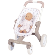 Imagine Carucior sport pentru papusi Baby Nurse Poussette Pop crem