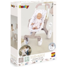Imagine Carucior sport pentru papusi Baby Nurse Poussette Pop crem