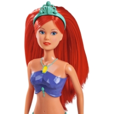 Imagine Papusa Steffi Love Sparkle Mermaid 29 cm cu lumini