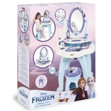 Imagine Jucarie Masuta de machiaj Frozen Hairdresser 2 in 1