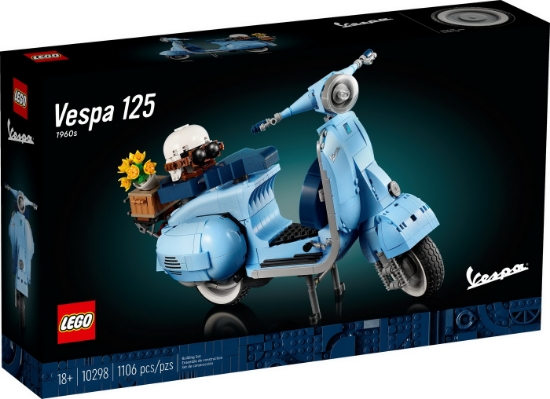 Imagine Lego Iconics Vehicule iconice Vespa 125 10298