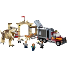 Imagine Lego Jurassic World Evadarea dinozaurilor T Rex si Atrociraptor 76948