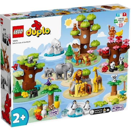 Imagine Lego Duplo Animalele salbatice ale Lumii 10975