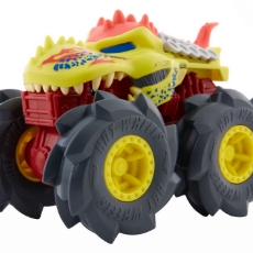 Imagine Hot Wheels Monster Truck masinuta Twister Tredz Mega Wrex galben scara 1:43