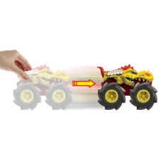 Imagine Hot Wheels Monster Truck masinuta Twister Tredz Mega Wrex galben scara 1:43
