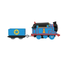 Imagine Thomas locomotiva motorizata Thomas cu vagon