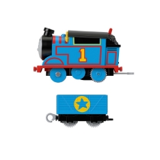 Imagine Thomas locomotiva motorizata Thomas cu vagon