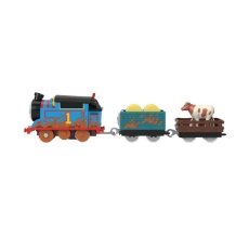 Imagine Thomas locomotiva motorizata Thomas cu 2 vagoane