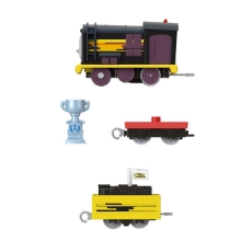Imagine Thomas locomotiva motorizata Diesel cu 2 vagoane