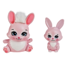 Imagine Enchantimals set papusi Bree Bunny & Twist si Bedelia Bunny & Tappy