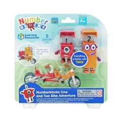 Imagine Set figurine Numberblocks - Aventuri pe bicicleta cu Unu & Doi