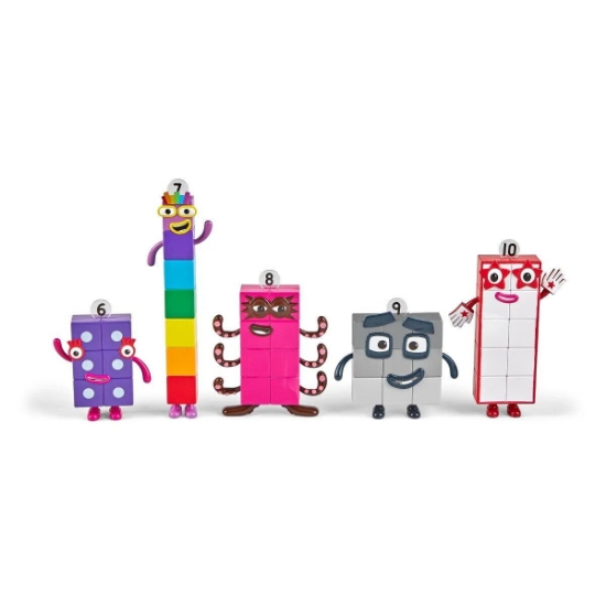 Imagine Set figurine Numberblocks - De la Sase la Zece