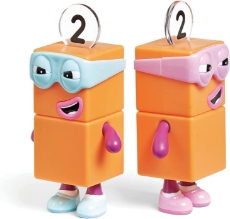 Imagine Set figurine Numberblocks - Patru & Teribilii Doi