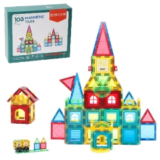 Imagine Set de constructie magnetic 3D - 103 piese