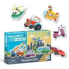 Imagine Set magneti - Mijloace de transport