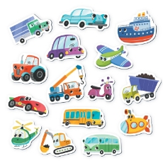 Imagine Set magneti - Mijloace de transport