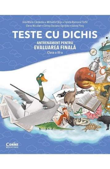 Imagine TESTE CU DICHIS. ANTRENAMENT PENTRU EVALUAREA FINALA CLASA A III-A