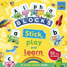 Imagine Carticica cu activitati Alphablocks - Lipesc, ma joc & invat