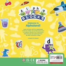 Imagine Carticica cu activitati Alphablocks - Lipesc, ma joc & invat