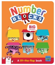 Imagine Carticica Deschide ferestrele - Numberblocks - Numere mari