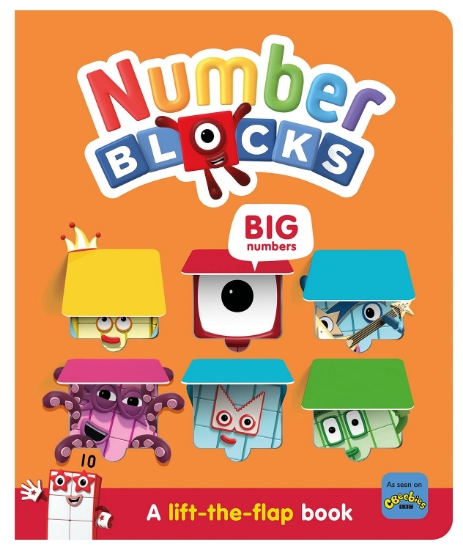 Imagine Carticica Deschide ferestrele - Numberblocks - Numere mari