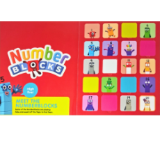 Imagine Carticica Deschide ferestrele - Numberblocks 1-20